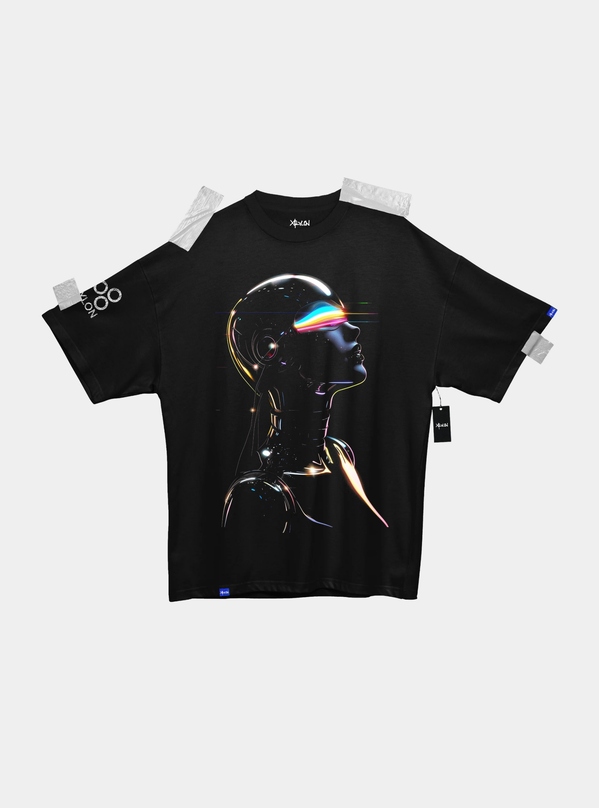 Premium Heavy Tee – Neon Ascension
