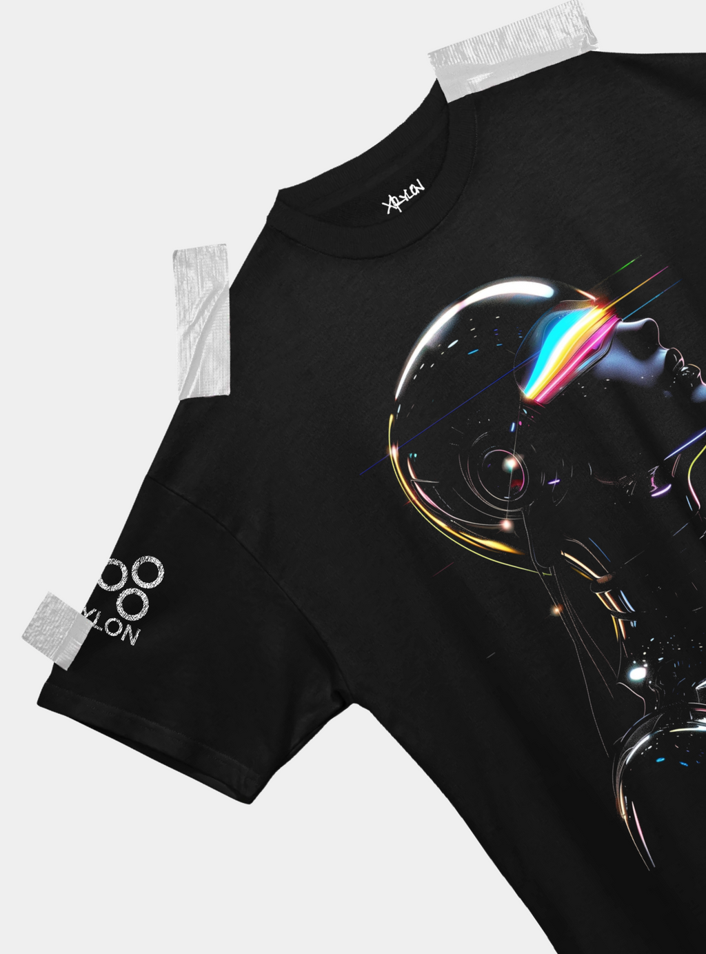 Premium Heavy Tee – Neon Ascension