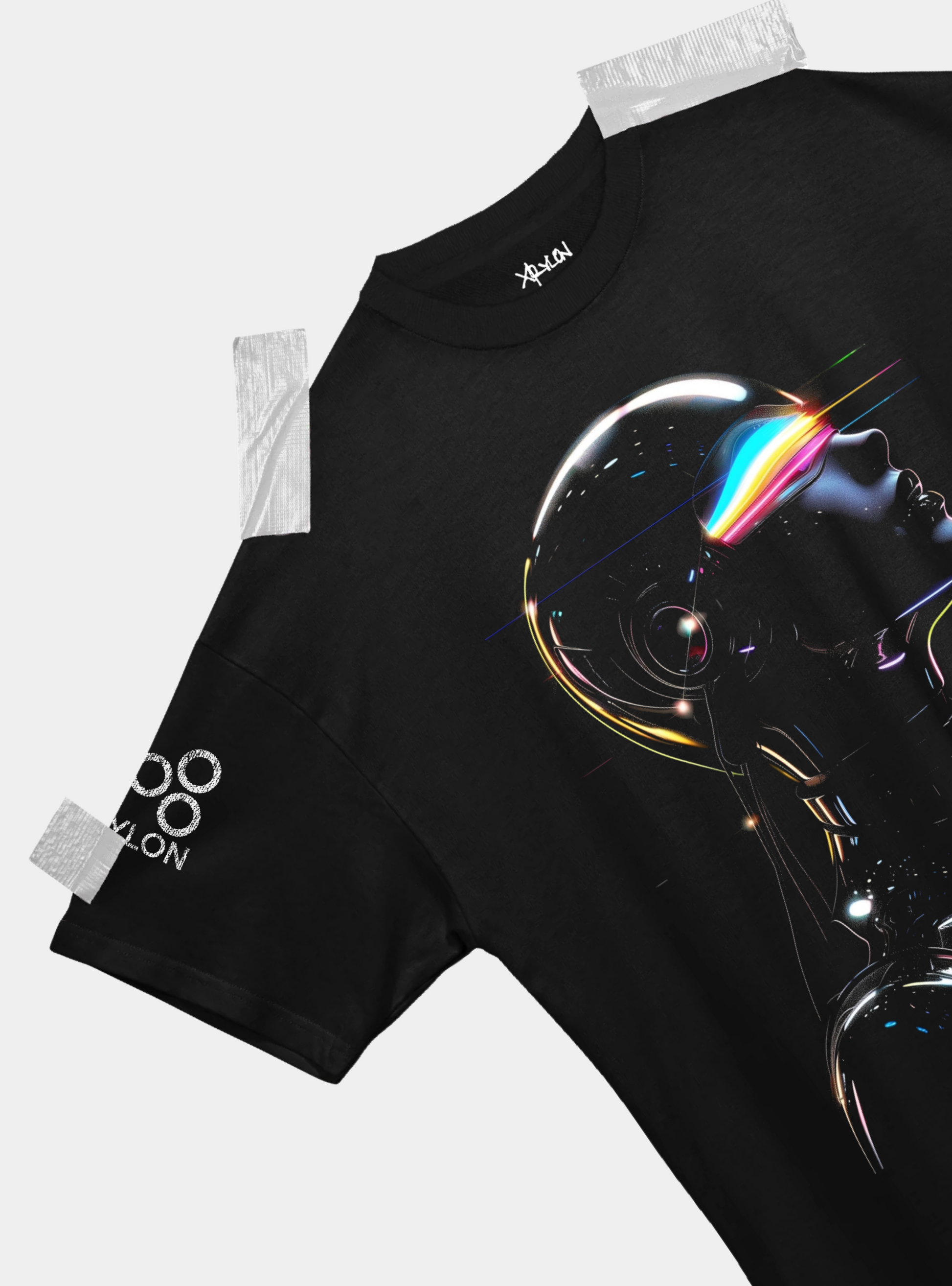 Premium Heavy Tee – Neon Ascension