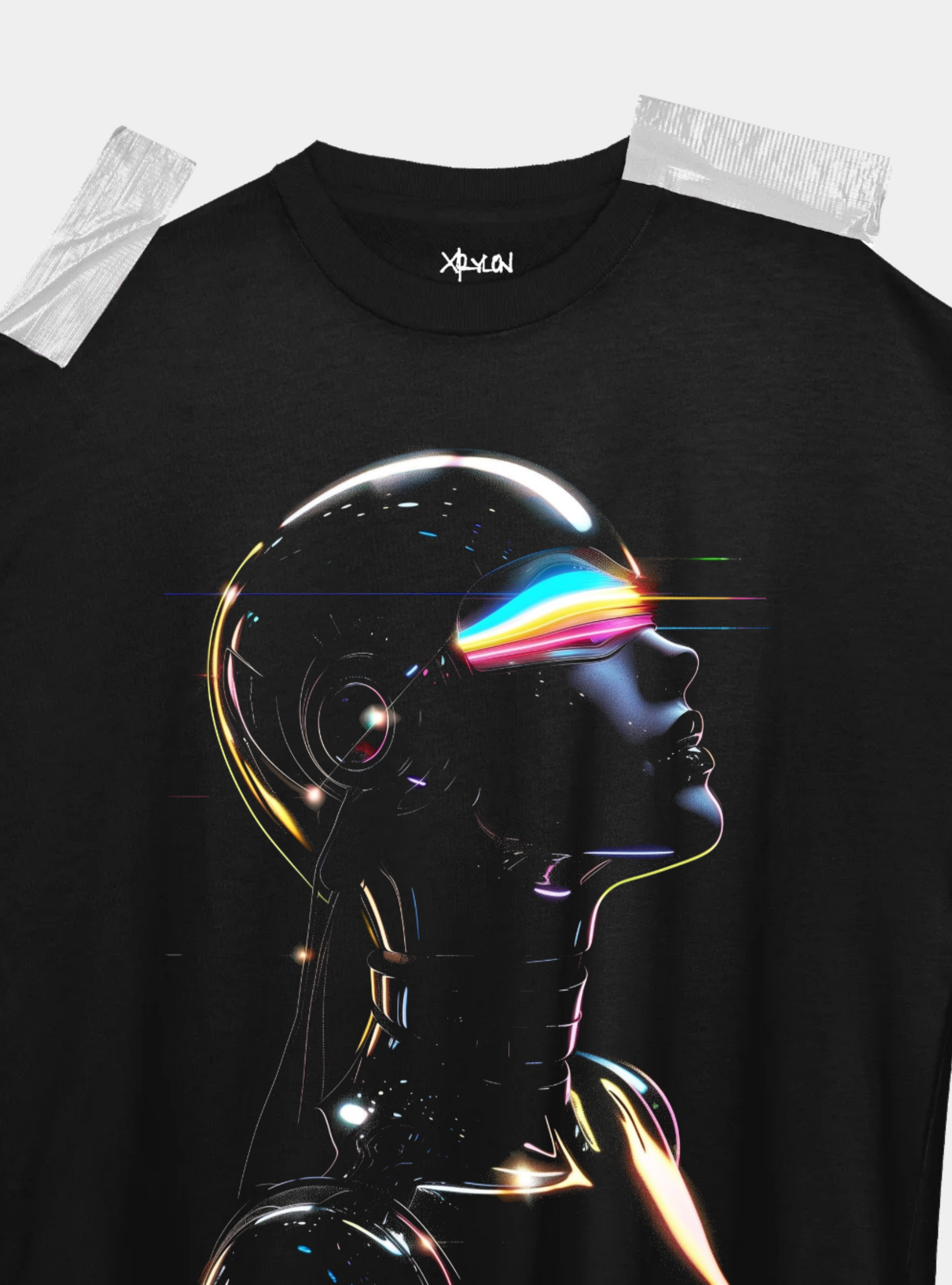 Premium Heavy Tee – Neon Ascension