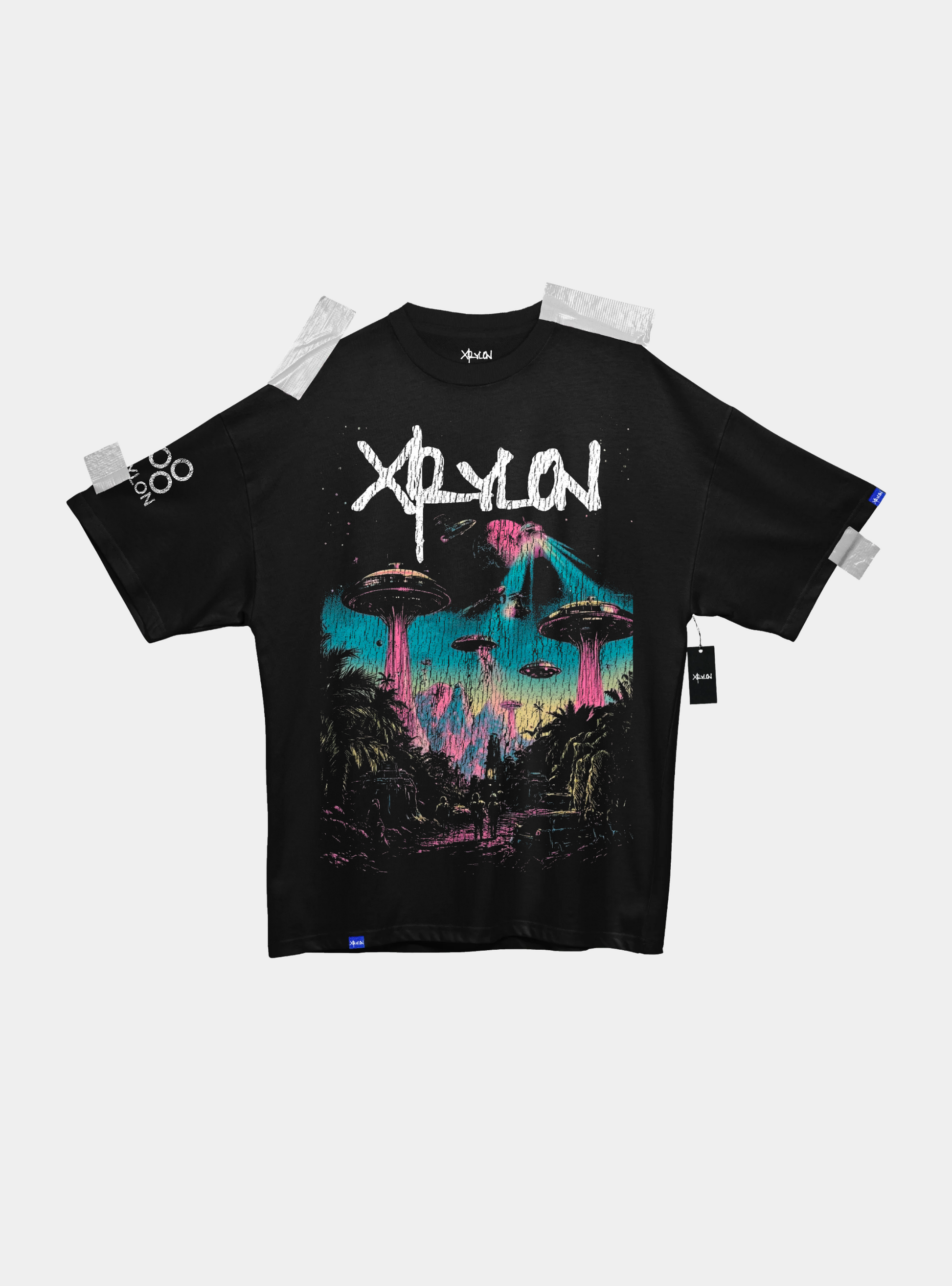 Premium Heavy Tee – Cosmic Invasion