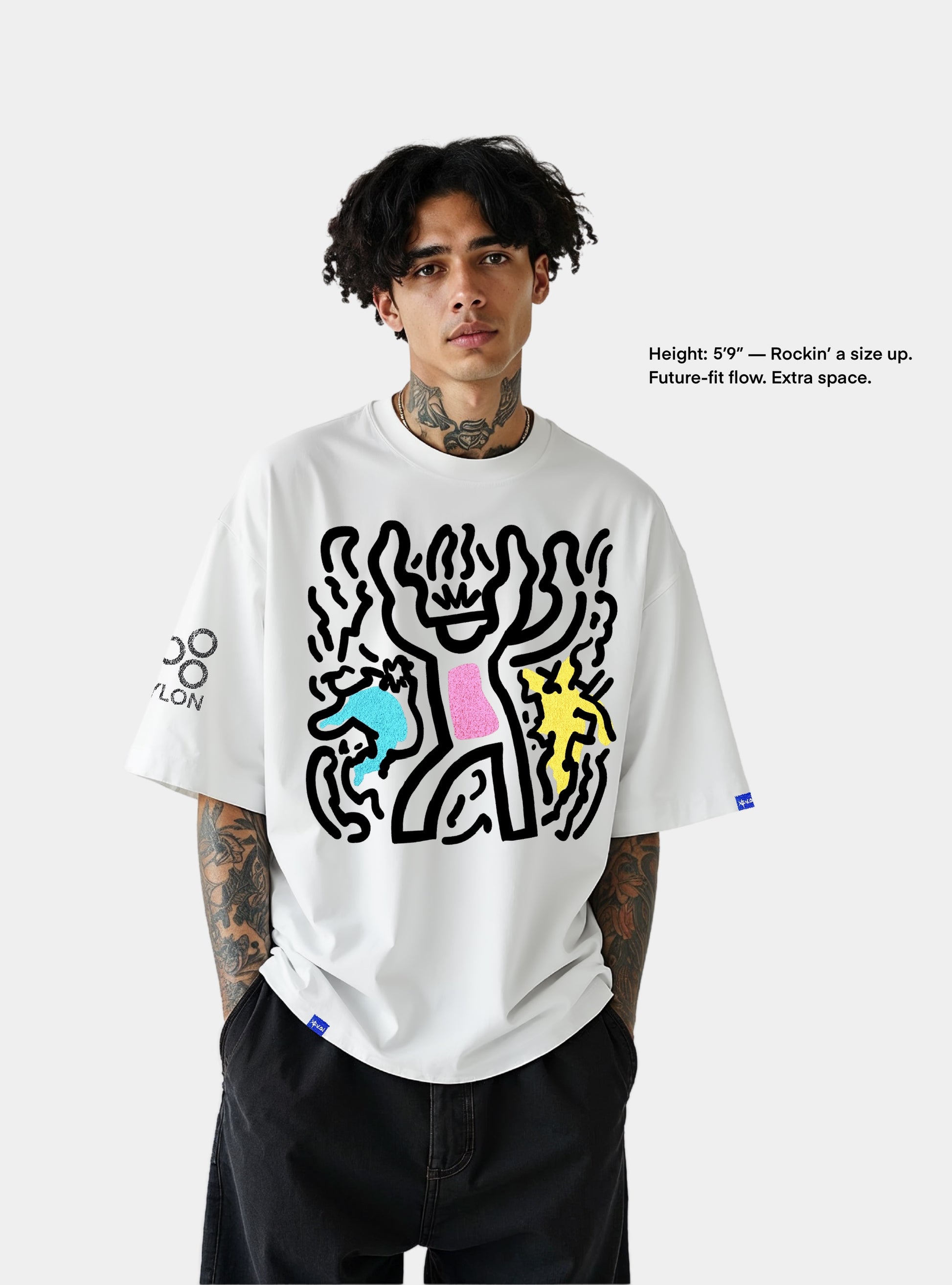 Premium Heavy Tee – Vibrant Uprising