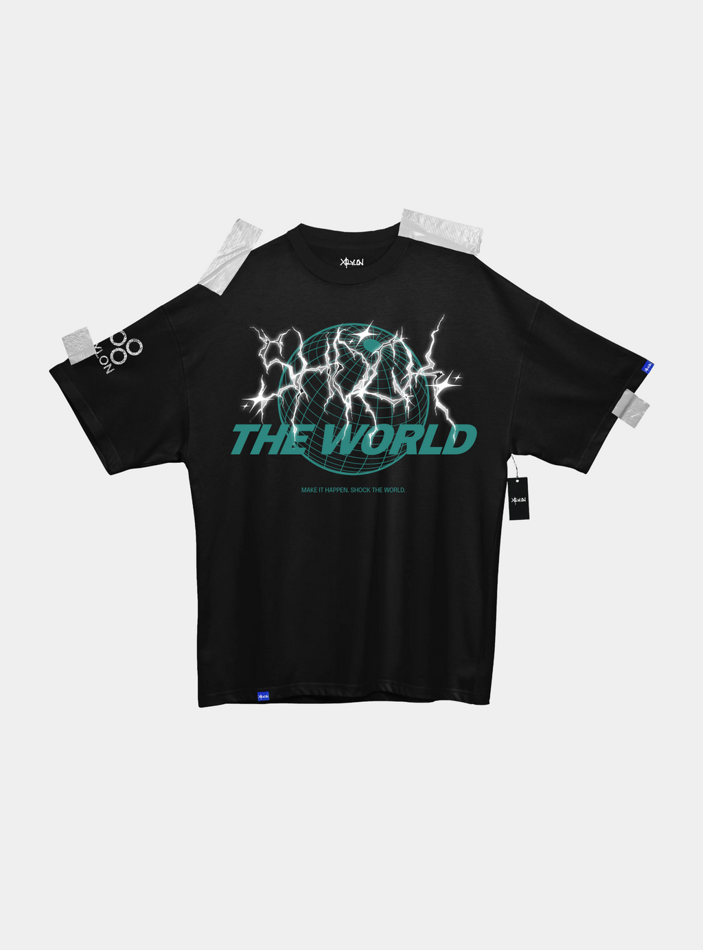 Premium Heavy Tee – Shock The World