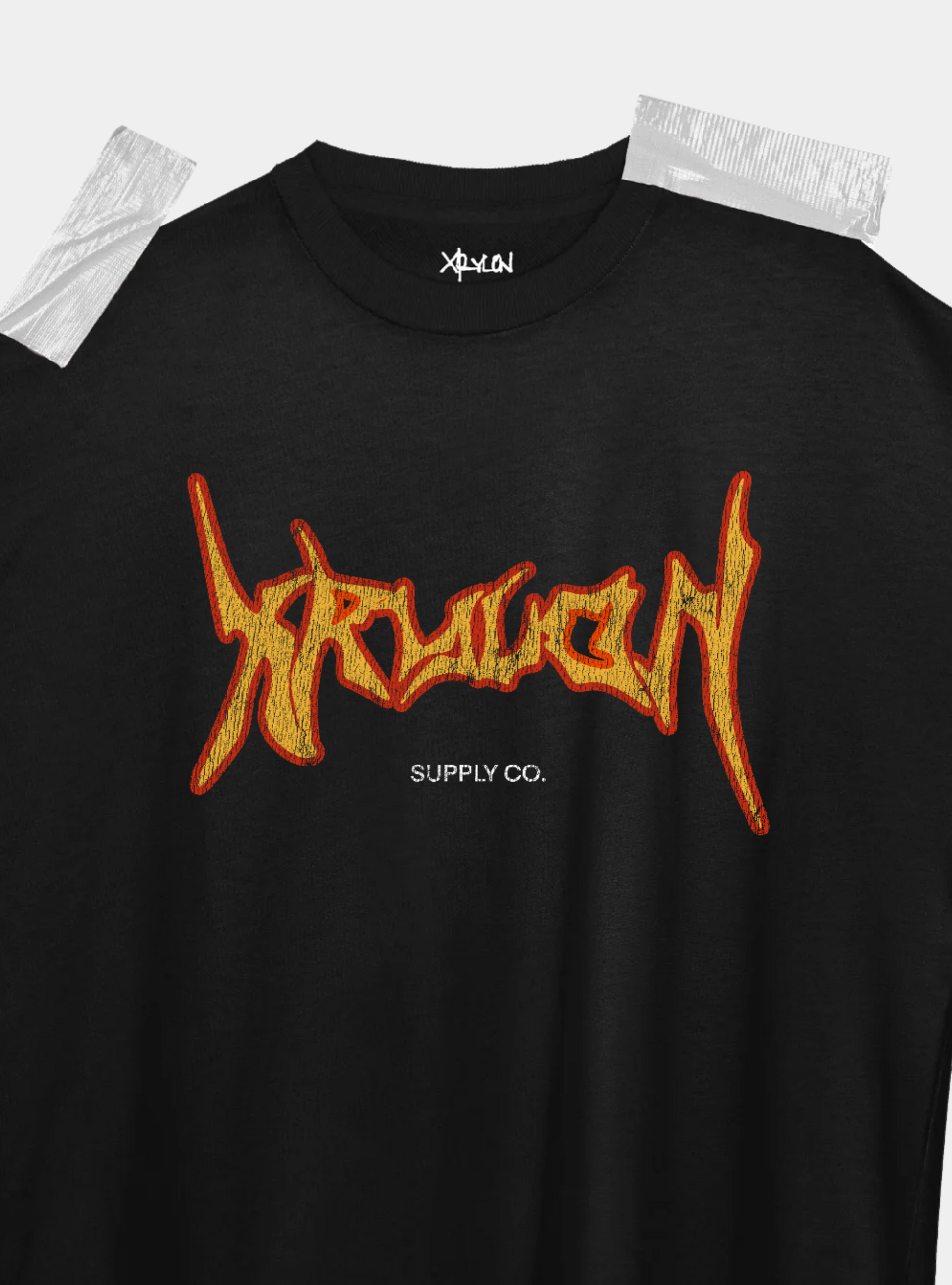 Premium Heavy Tee – Fire Glyph