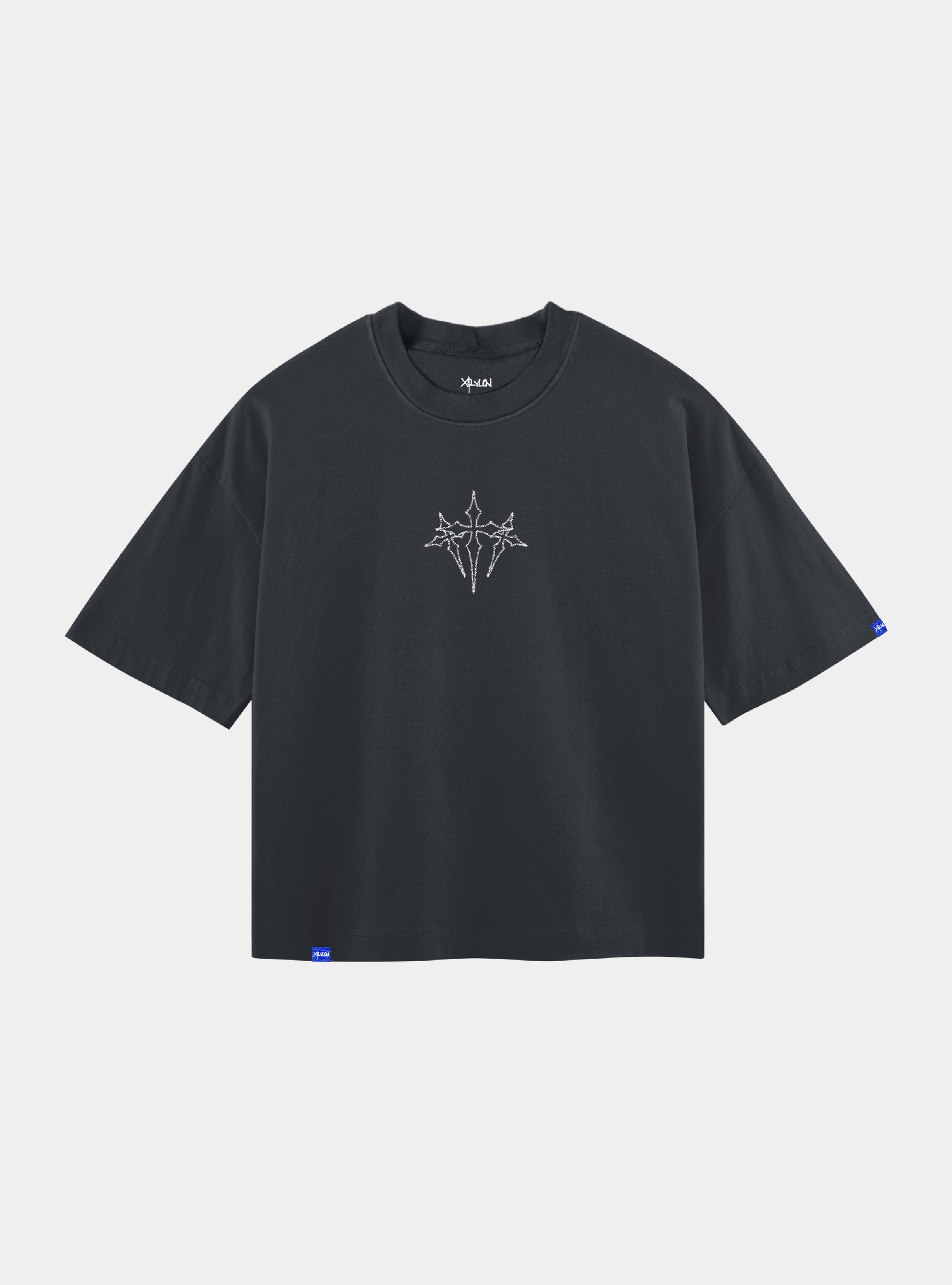 Boxy Vintage Tee – Gothic