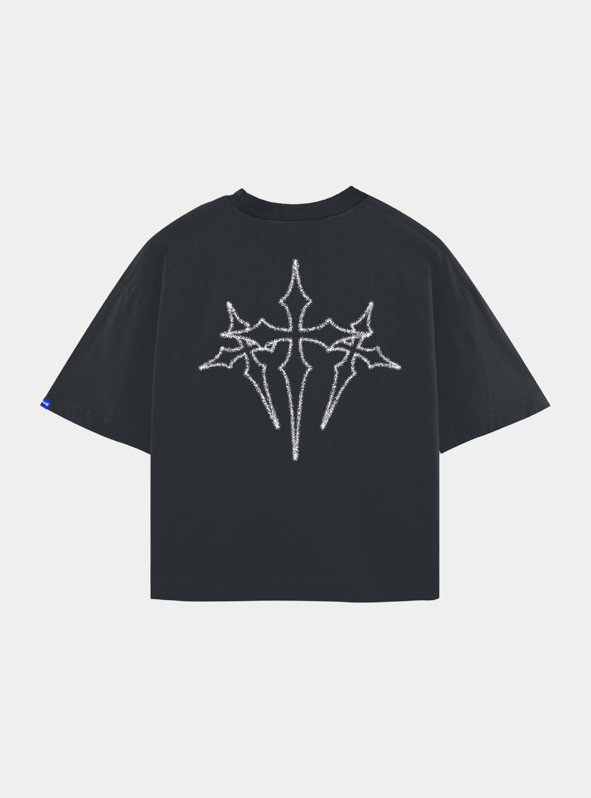 Boxy Vintage Tee – Gothic