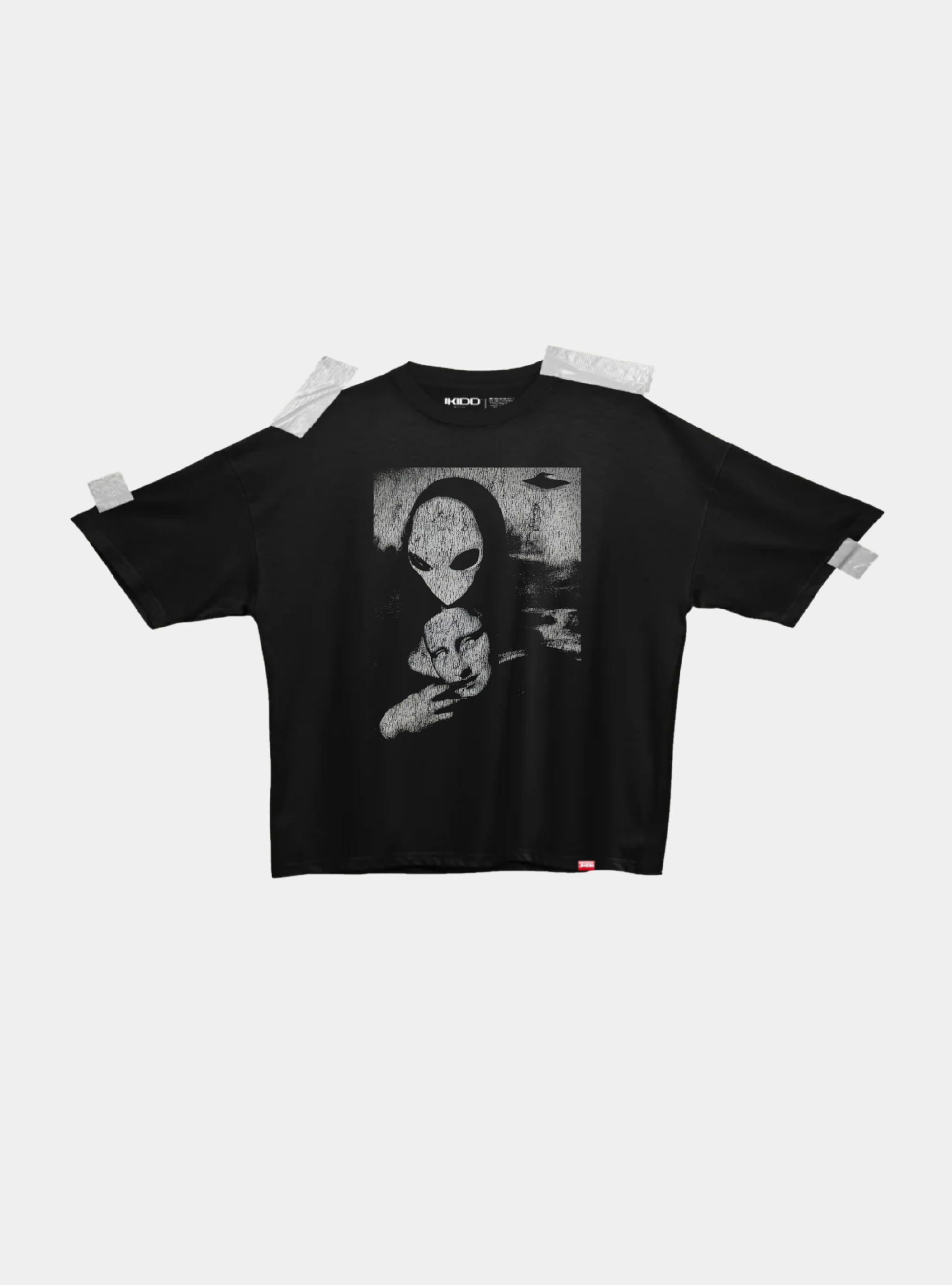 Super Thick Tee – Alien Mona Lisa