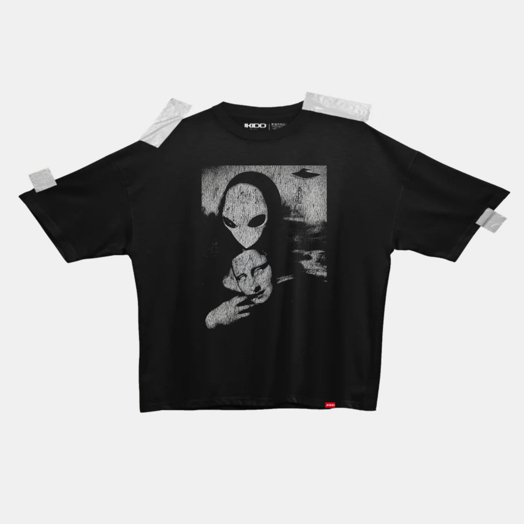 Super Thick Tee – Alien Mona Lisa