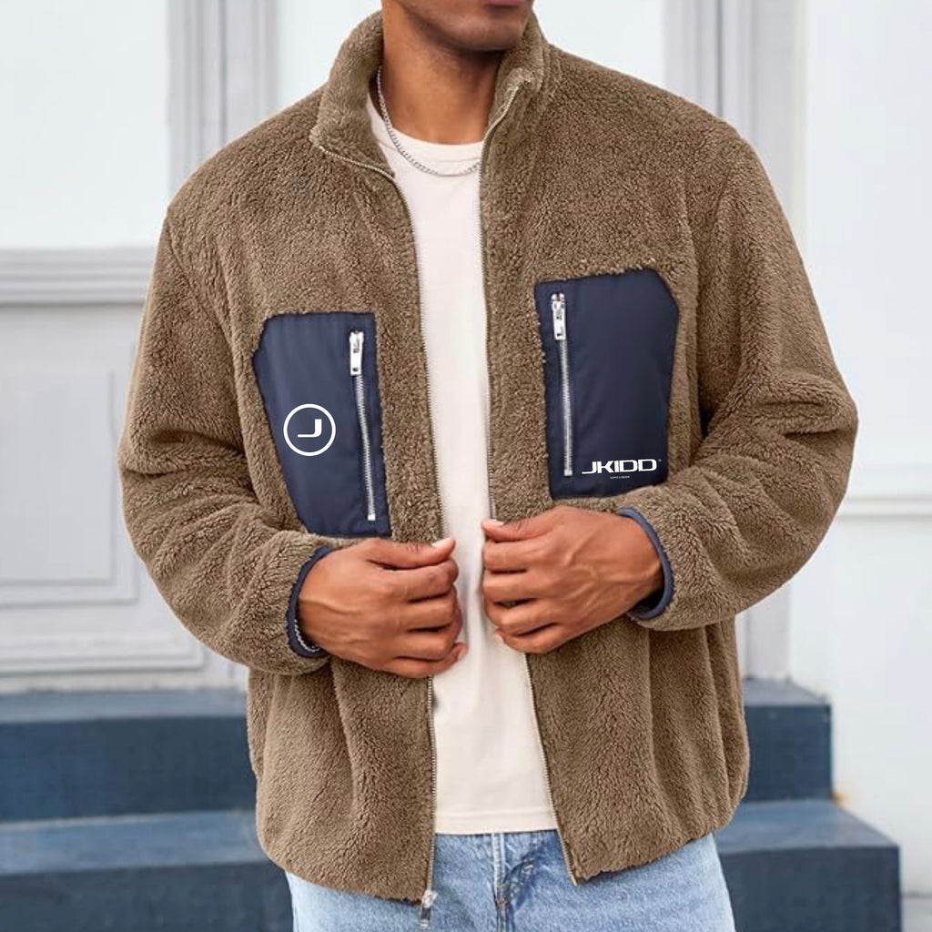 Fuzzy Sherpa Jacket