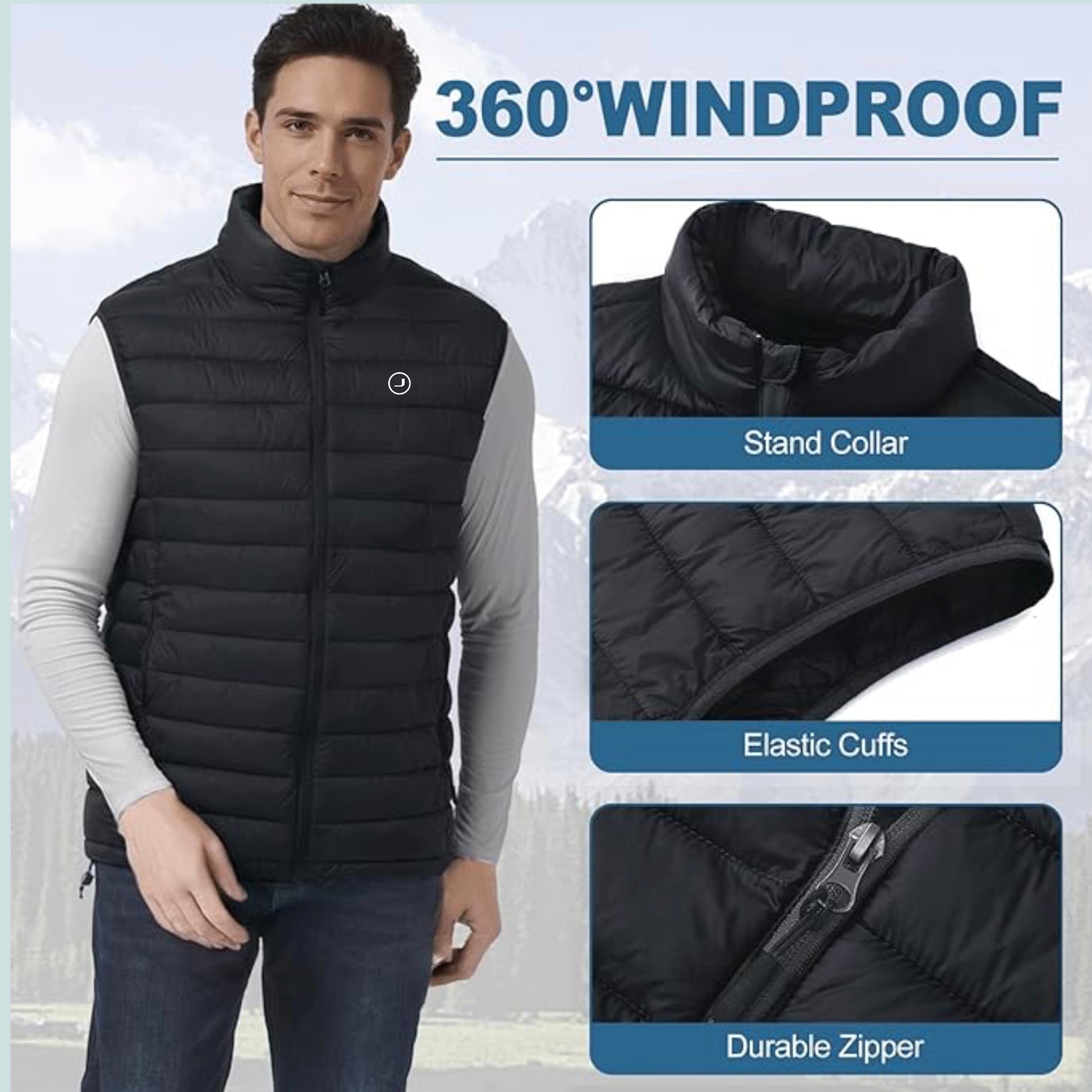 Packable Vest Jacket
