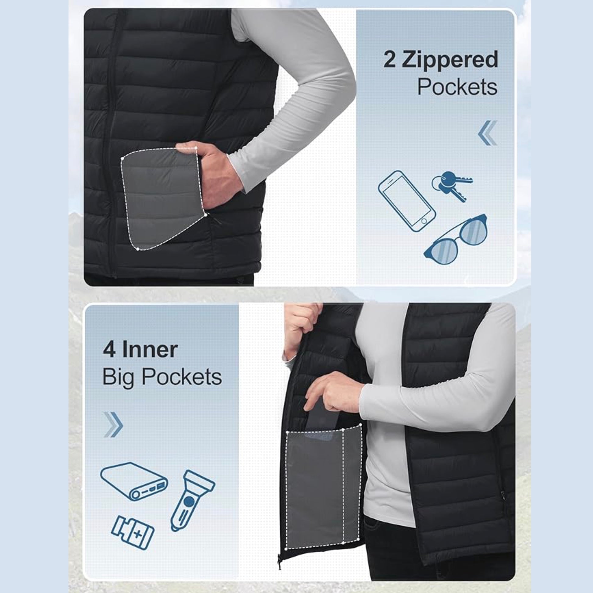 Packable Vest Jacket