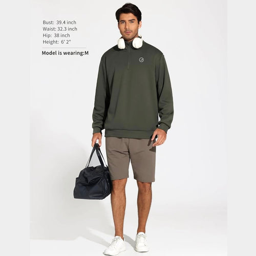 Pullover Quarter Zip Fleece