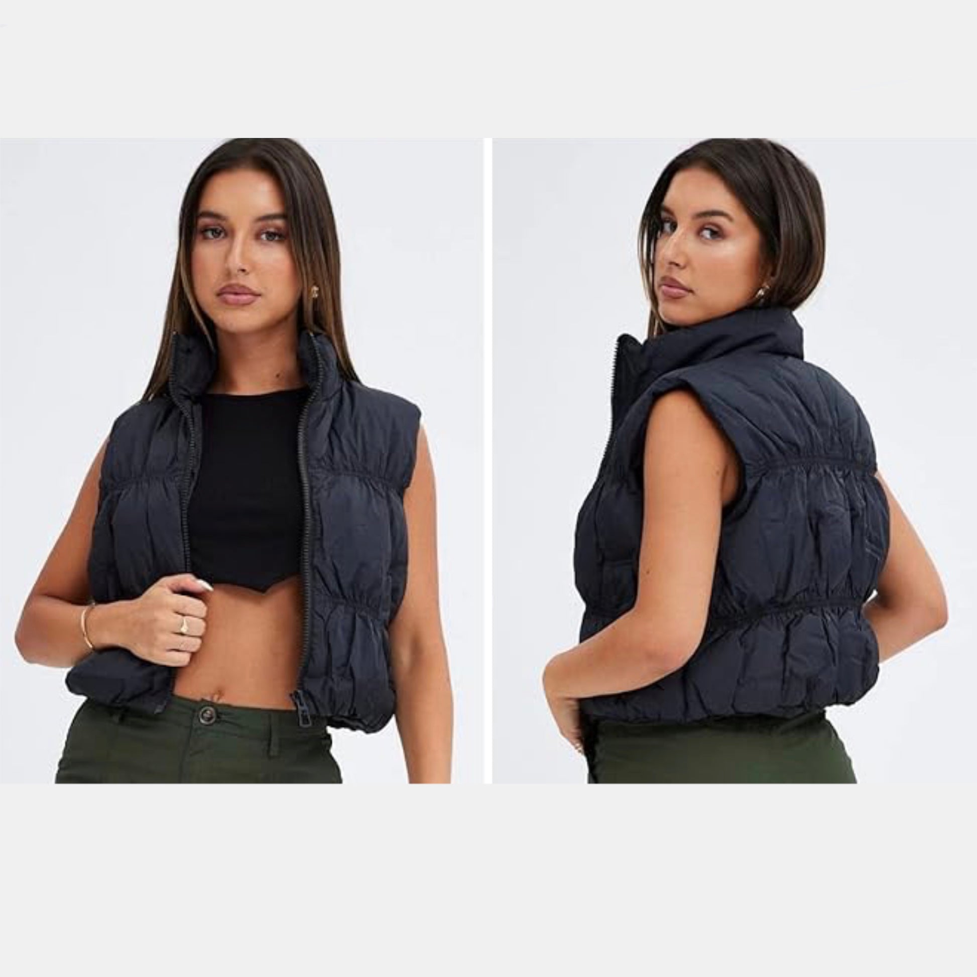 Women’s Cropped Puffer